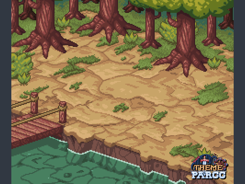 Woodland Ridge animation design development game gaming gif illustration pixel pixel art