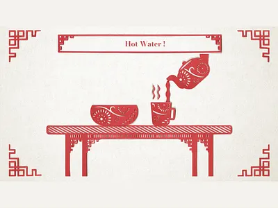 Chinese Papercut_motion illustration motion paper cut