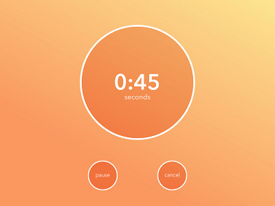 Daily Ui: Day 14 - Countdown Timer 014 counter timer dailyui timer