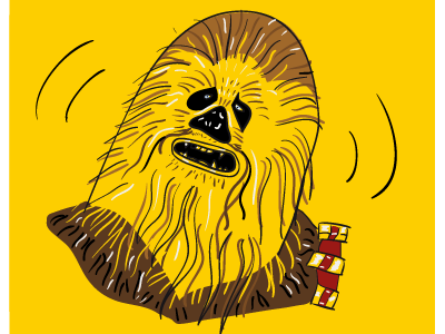 ahhhrrrmm! chewbacca