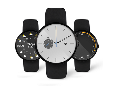 Illustrated watch. illustration play shapes watch