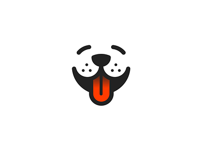 Smiling Dog dog logo pet smile