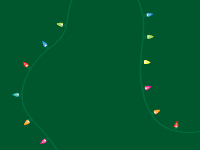 All of the lights bulbs christmas holiday lights minimal strand twinkle vector
