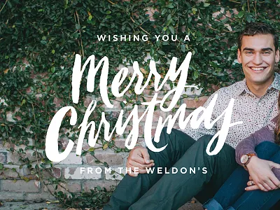 Holiday Lettering brush lettering cards christmas holidays lettering merry christmas