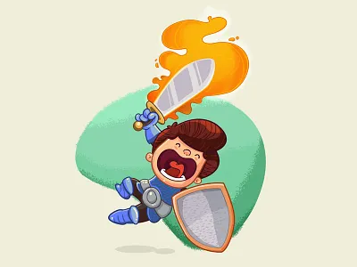 Hero hero illustration