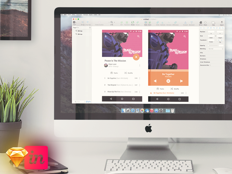UX Prototyping: Sketch To InVision animation file free freebie resource sketch sketchapp ui user experience user interface ux