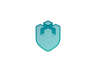 Siege brand castle logo rook shield siege turret