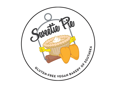 Sweetie Pie Bakery branding cartoon character design illustration illustrator limited edition print vector art