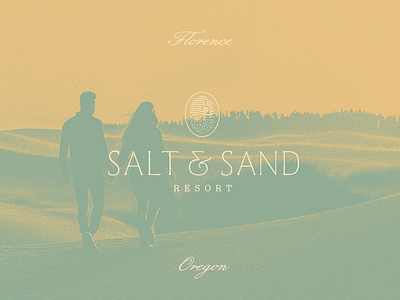 Salt & Sand Resort WIP brand design branding coast design graphic design hotel hotel branding hotel logo lettering lodge logo luxury oregon restaurant rugged vector