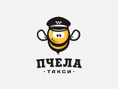 bee taxi bee bumblebee cap fly icon logo shipping sign taxi