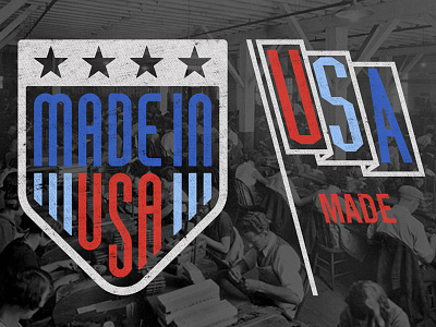 USA MADE lettering logo made made in usa mark type typography usa