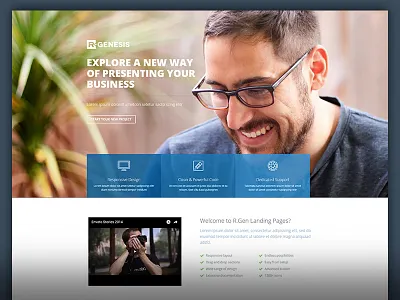 Business Landingpage agency business car rental finance landing pages medical mobile app party event restaurant travel web services yoga