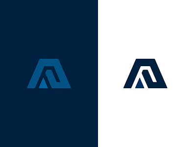 above ground a branding g identity mountain peak summit symbol