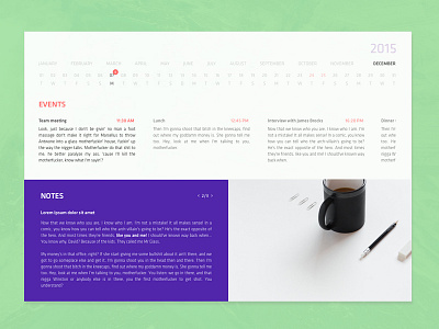Calendar calendar days design google material ui ux webapp