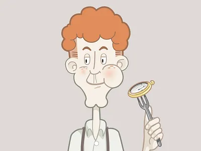 Eating away time doodle drawing eat illustration sketch time vector vectorart