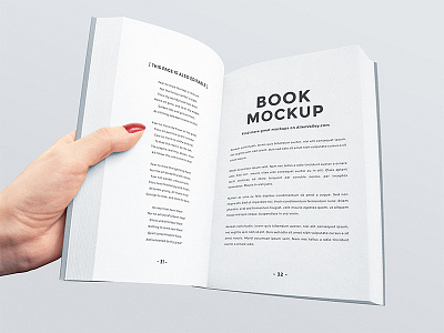 Freebie: Open Book Mockup book book mockup branding freebie mock up mock up mockup open book pages stationery