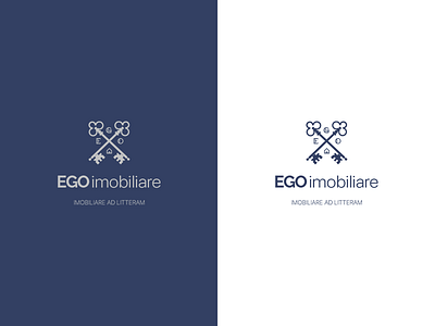 EGOimobiliare ego estate imobiliare logo real