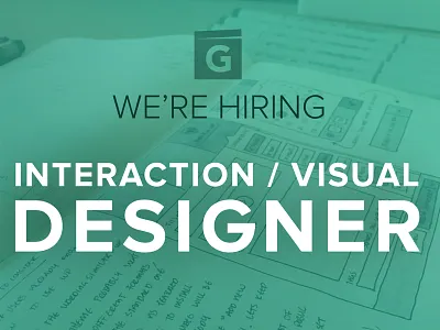 We're hiring! hiring