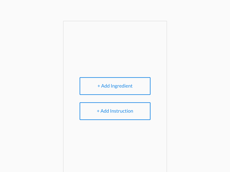 Daily UI 040 - Recipe 040 dailyui mobile recipe ui