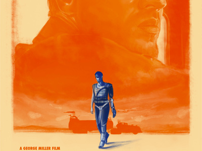 Mad Max: Fury Road film illustration mad max fury road poster