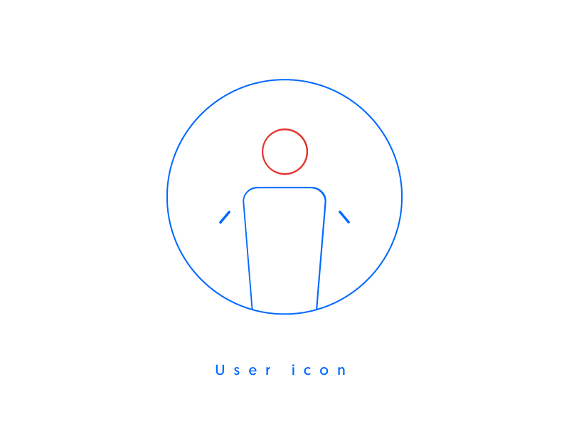 User Icon account dashboard login user