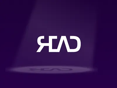 Logo refinement fun logo read sketch vector