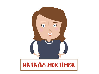 Natalie Mortimer Caricature adobe caricature colour digitaslbi drum illustrator journalist person the