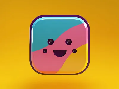 Mallow bright dude gif happy illustration render vray