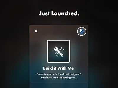 Build it With Me just Launched! build it launched