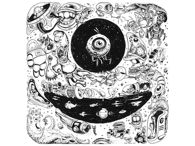 Inktober 2016 drawing illustration inktober