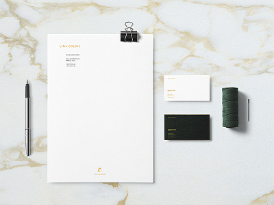 Letterhead Mockup badge branding business card fashion hipster identity label logo mockups spool stationery template