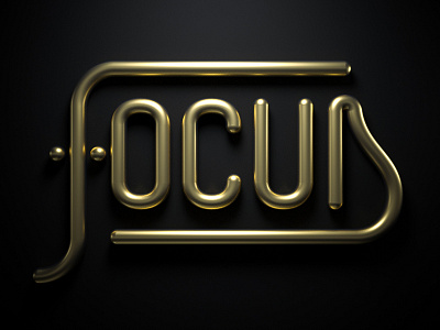 Focus 3d black focus gold noir type