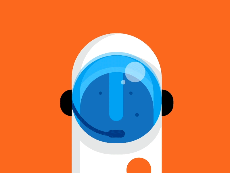 NASA animation astronaut gif simple space test