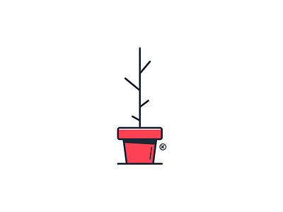 Emptyy color cool empty fresh illustration minimal nature new plant sad zen