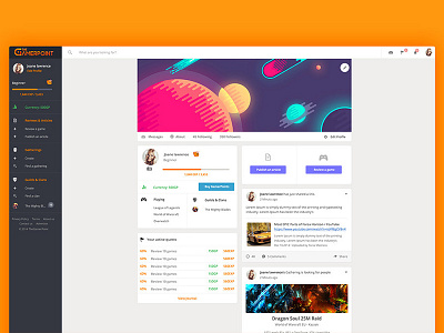 The Gamer Point gaming mmorpg social uiux video games