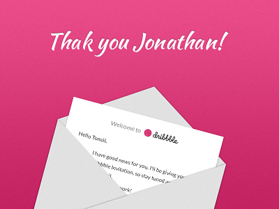 Dribbble Invitation dribbble hello invitation