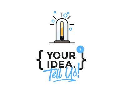 Your idea bulb icon idea