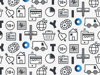 Yoti Pattern brand icons identity logo pattern yoti