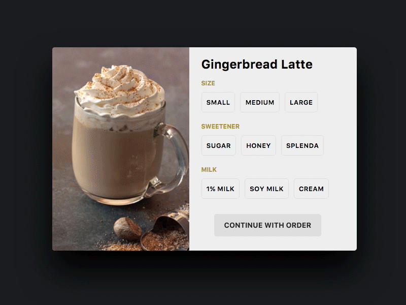 Customize Product - Day 033 033 customize dailyui