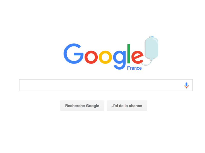 Google Doodle - Blood Donation animation graphics motion