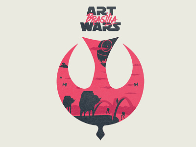 Sw | Brasília art brand brasil brasilia color draw exposition icon logo star wars vector