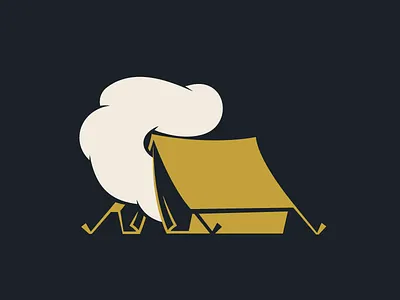 Something Cooking... boyscout cigarettes smoke tent weed