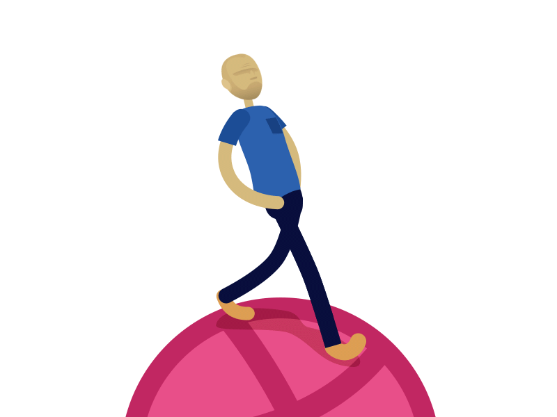 Strollin around Dribbble cycle walk