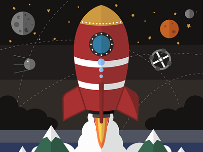 Interstellar astronaut gravity illustration launch space spacecraft spaceship