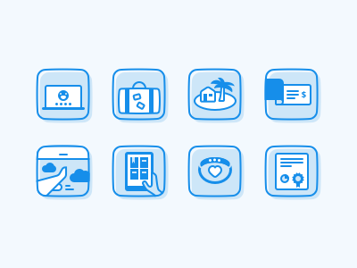 Buffer Perks and Benefits benefits buffer flat hiring icon illustration job perks