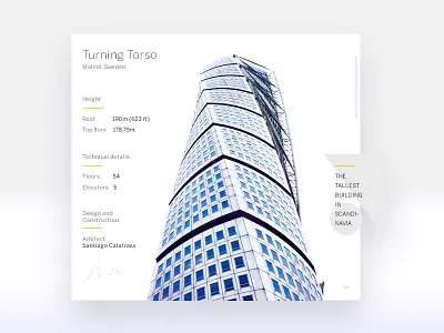 Info Card card dailychallenge dailyui info scroll shape ui userinterface ux