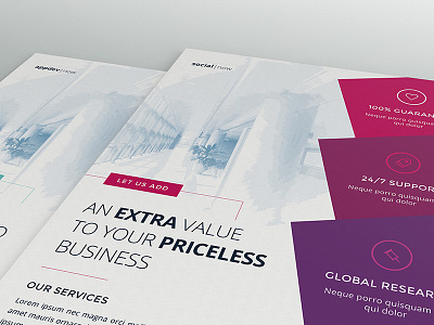 Corporate Flyers - 6 Multipurpose Templates vol 20 | JellyBanana a4 ad business corporate flyer magazine multipurpose template