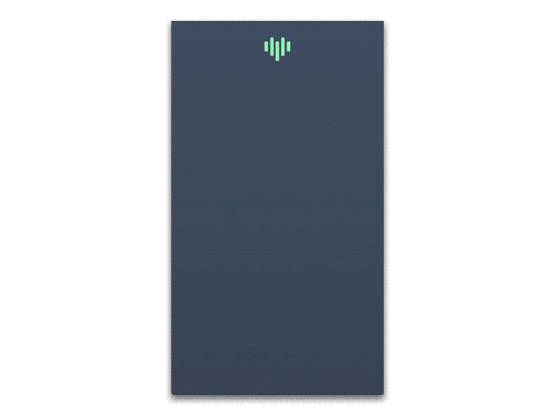 Password reset success animation principle