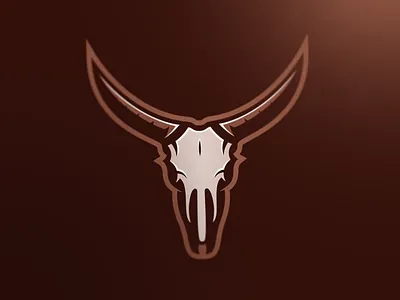 Animal Skull Mascot animal logo branding mascot sale skull