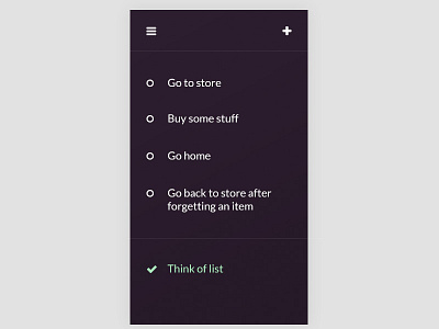 To Do app dailyui design graphic design list mobile ui user interface